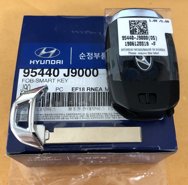 Hyundai Kona 2019-2021 Smart Key 4Buttons 95440-J9001 433MHz