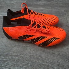 Adidas Predator Accuracy.1 Soccer Cleats FG Orange Black Firm Ground 6.5
