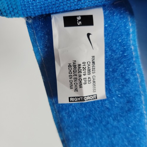 NEW NIKE BLUE GK Gunn Cut Promo EDITION Lights Pack GOALKEEPER GLOVES SIZE 9.5 - Picture 5 of 5