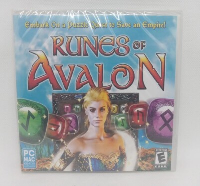 Runes of Avalon PC Puzzle Game * Windows XP/Vista MAC OSX * Brand New & Sealed