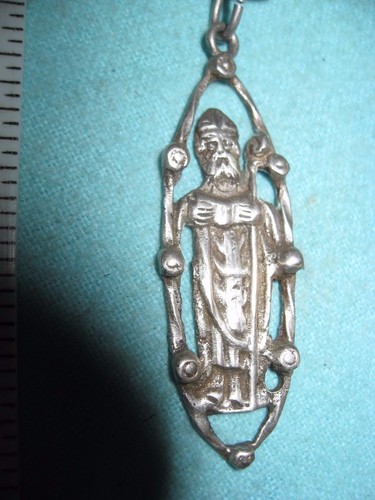 Fratelli Coppini Saint on Knights of The Maccabees Ribbon Sash Medal MEGARARE! - Picture 3 of 10