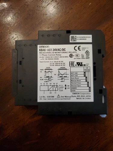 Omron K8AK-AS1 24VAC/VDC monitoring Relay