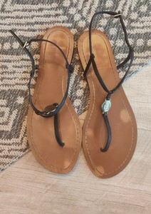 ralph lauren flat sandals