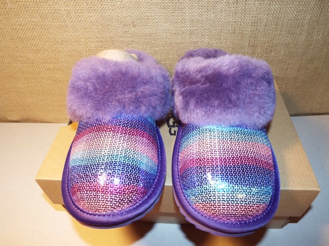 purple slippers kids