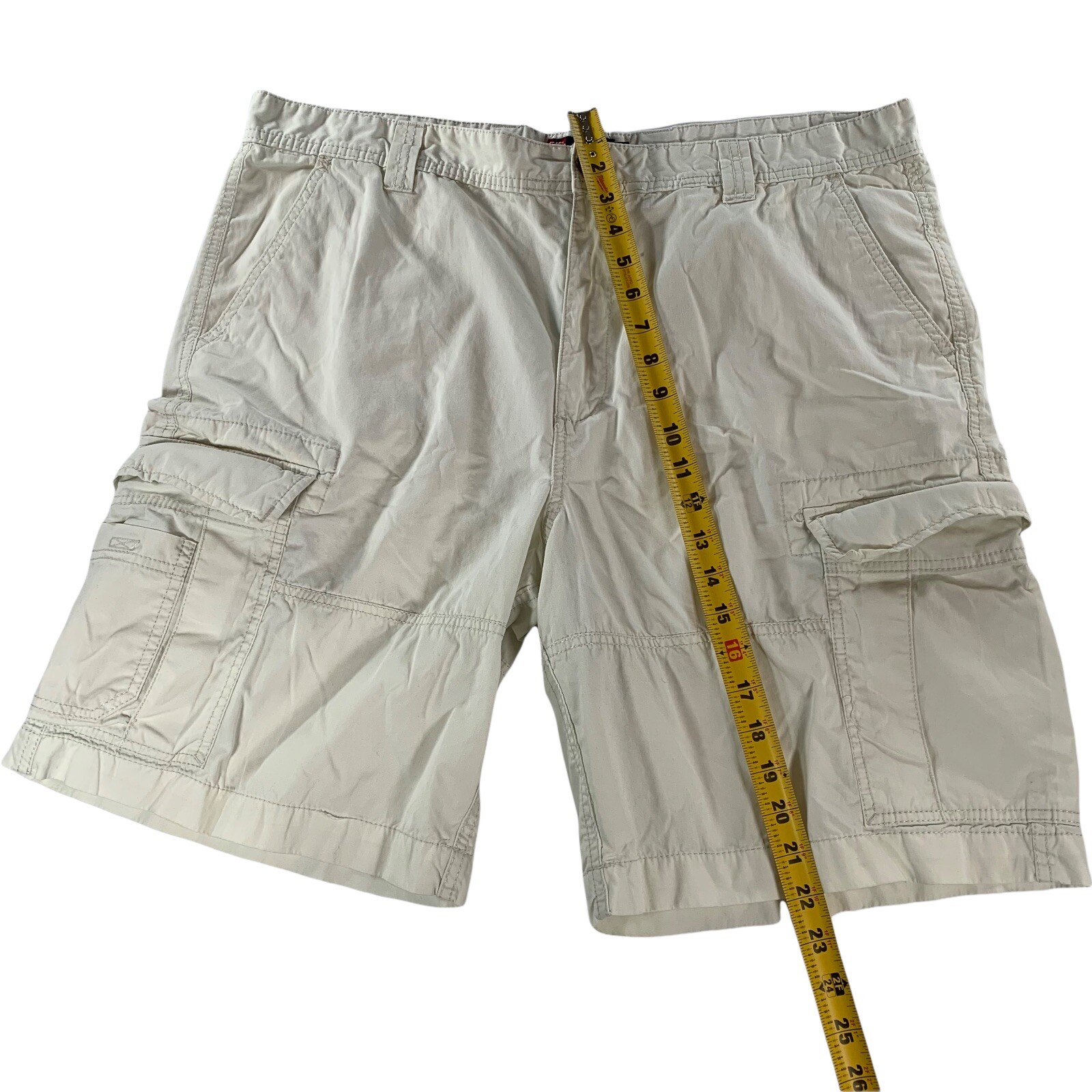 Ralph Lauren Chaps Men's Military Cargo Shorts Khaki … Gem