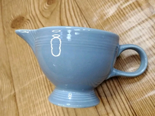 Fiestaware Individual Creamer Periwinkle Blue Fiesta Retired