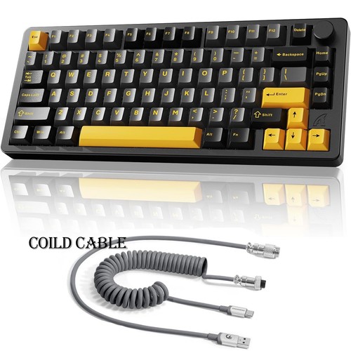ATTACK SHARK X86 75% Wireless Aluminum Mechanical Keyboard,BT/2.4G/Type C - Picture 62 of 81