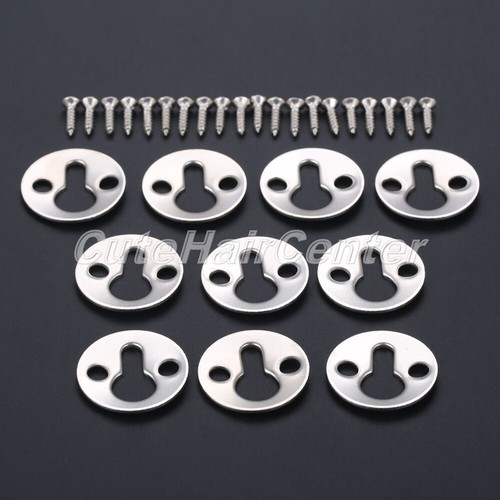 Retro Decor Hardware Round Picture Frame Hanging Hook Bronze Photo Hangers 10X - Picture 12 of 14
