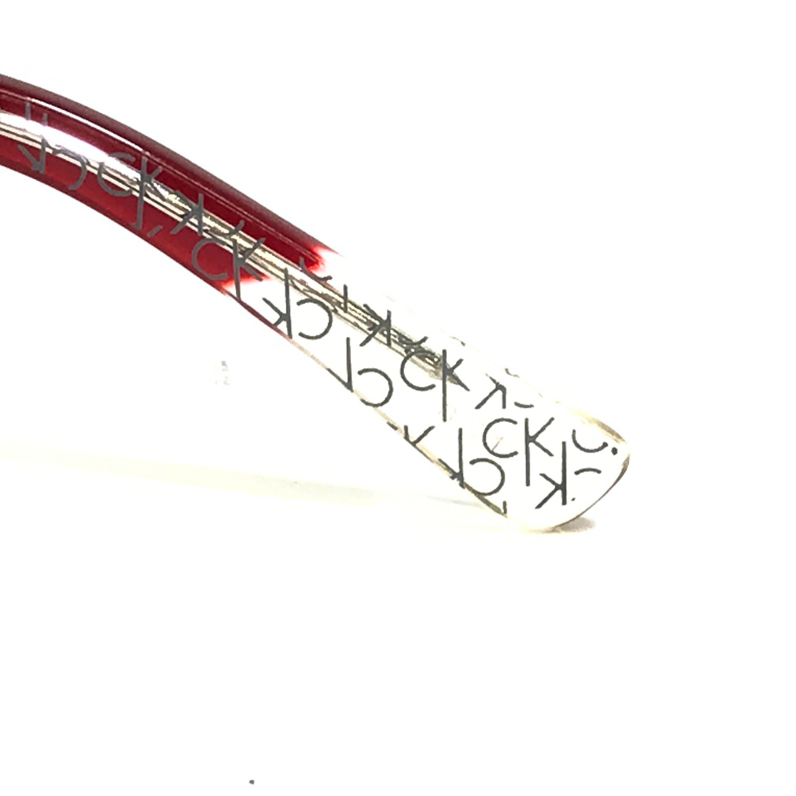 Calvin Klein Eyeglasses Frames 5590 615 Red Clear Rectangular Full Rim 50-15-135 thumbnail 12