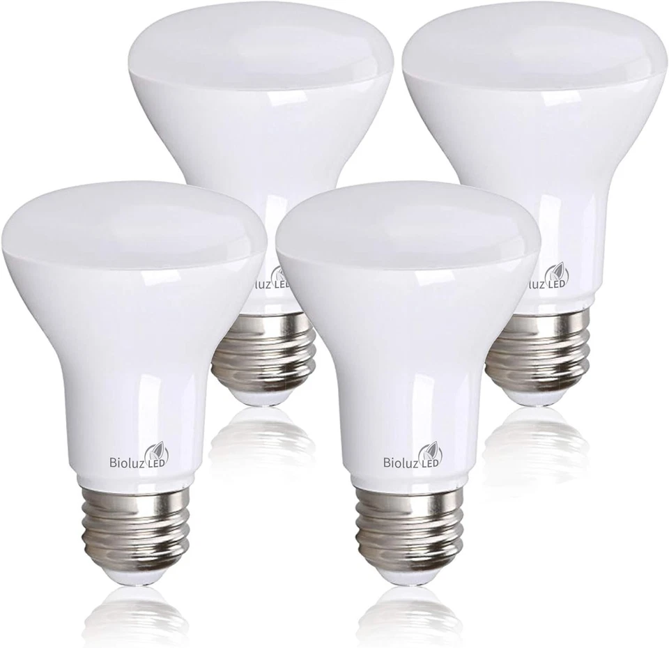 4-Pack BR20 LED Bulbs - 5000K Daylight, 88% Energy Savings, 540 Lumens - Image 3 of 4