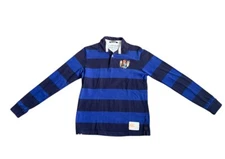 Vintage Canterbury of New Zealand Men's Long Sleeve Rugby Polo Shirt Sz Medium