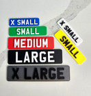 Custom Ride On Toy Car Number Plates - Mini License Plate - Multiple Sizes