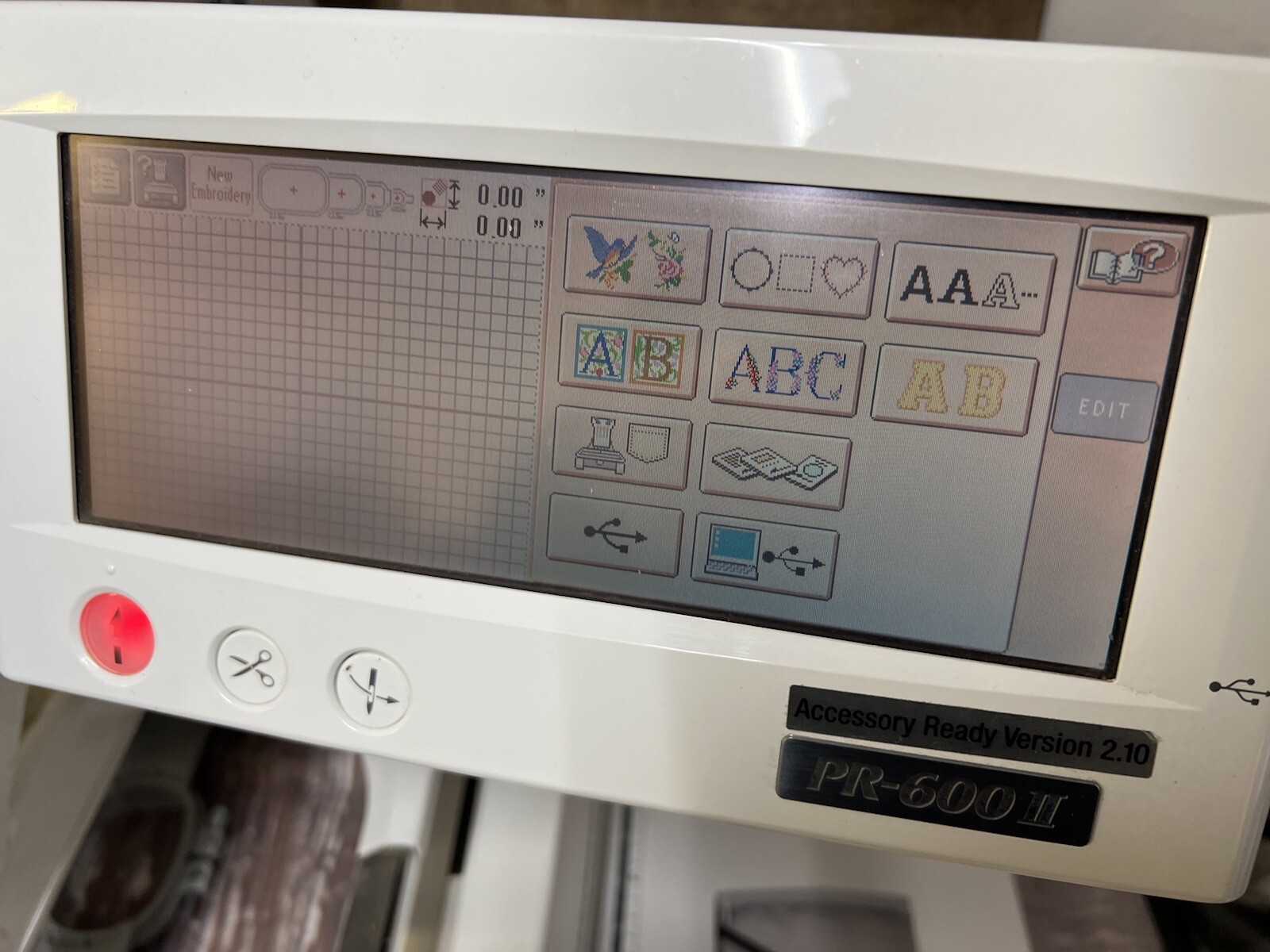 Brother PR600 Computerized embroidery Machine 12502607625 eBay