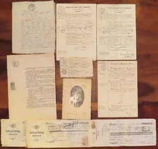 ● BEAUNE petit lot de vieux papiers - Cote d'or - documents archives