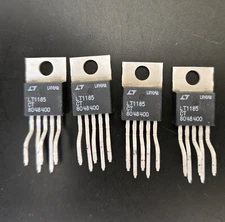 4 Pcs Linear Tech LT1185CT Adjustable 3A Low Drop Out POS/NEG Regulator TO-220
