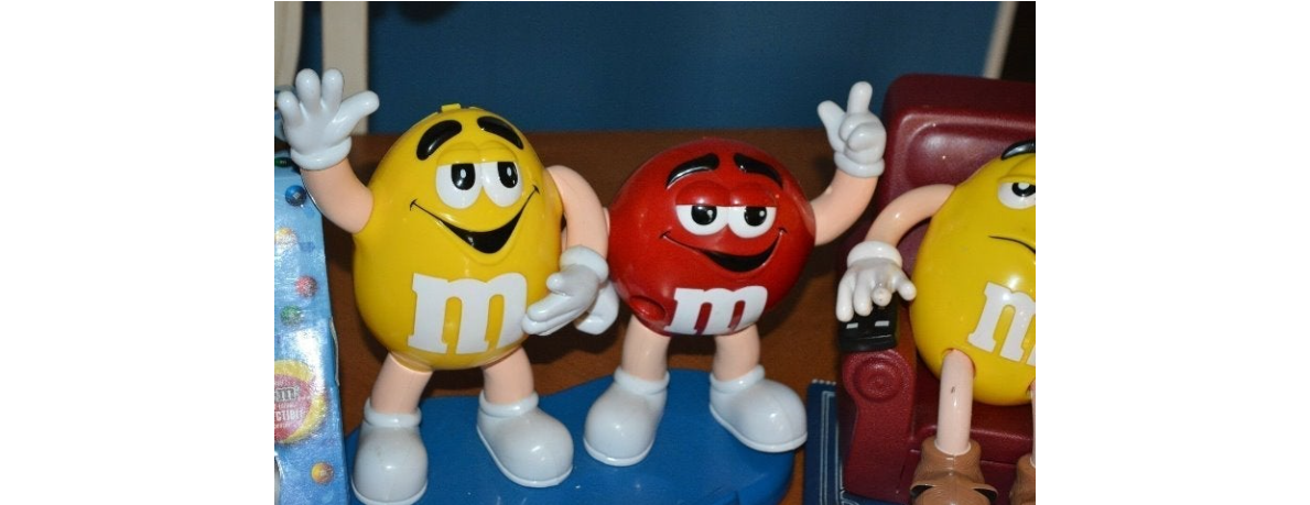 M & M RED & YELLOW SPECIAL DEAL PACKAGE SOME RARE ITEMS INCLUDED