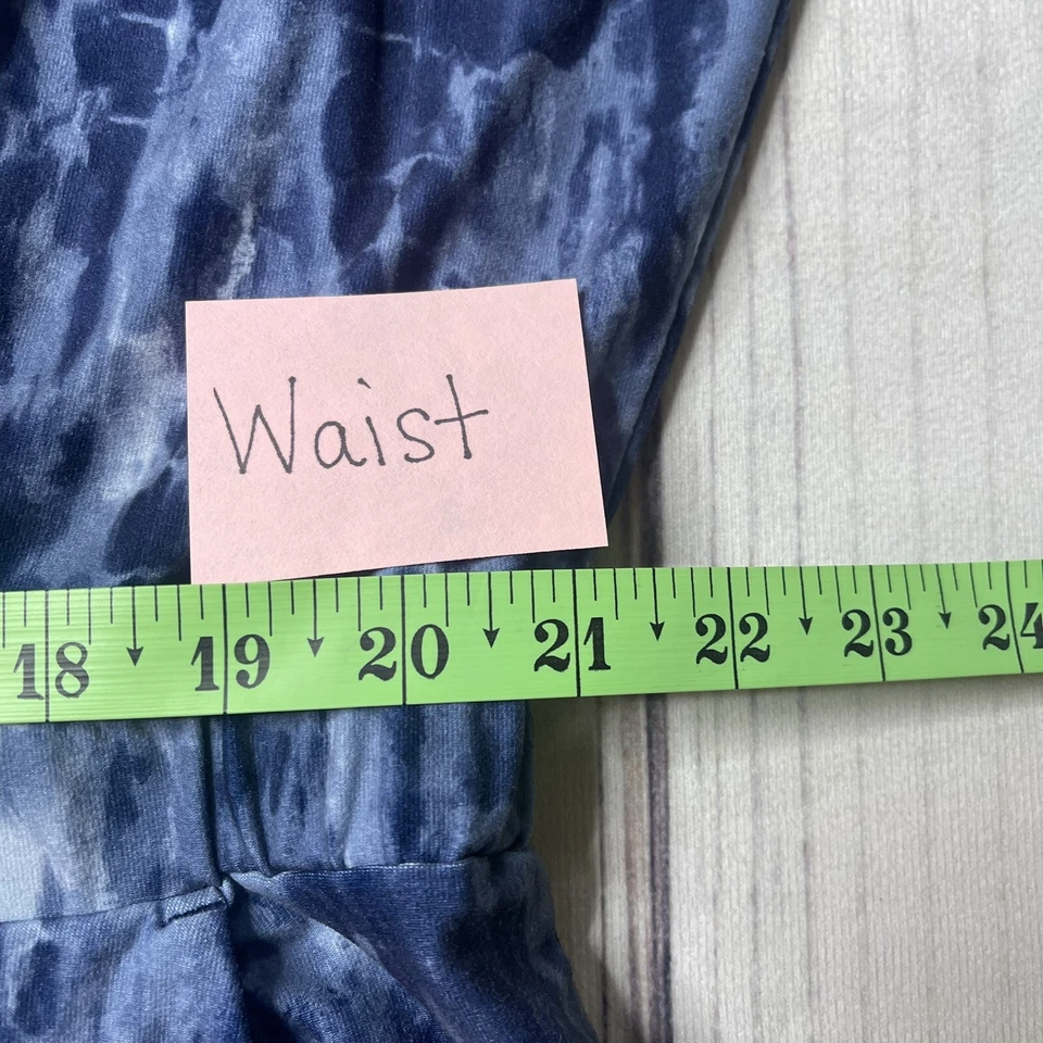 Antiguo Mono Azul Marino Aliento Tie-Dye Talla Grande 3X Boho Vacaciones de Verano Foto 4 de 4