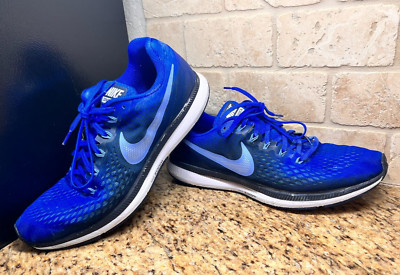 Nike air zoom pegasus 34 sneaker 880555-409  Blue  mens size 12.5  US