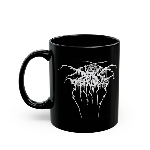 11oz Black Mug - Darkthrone Black Metal Fenriz Logo Image Candles - Picture 4 of 5