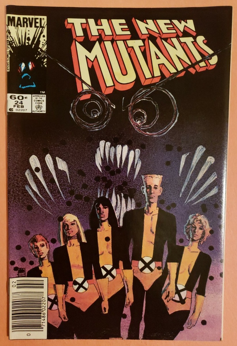 NEW MUTANTS #24 ~ VF/NM 1985 MARVEL COMICS ~ BILL