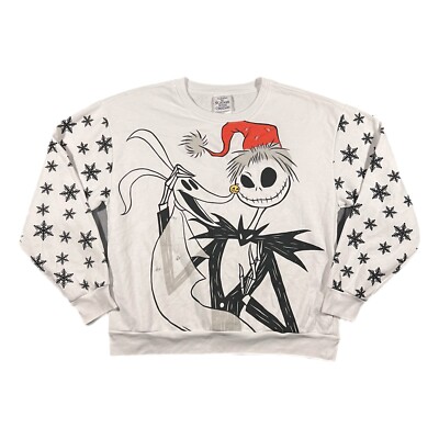 Disney The Nightmare Before Christmas Youth Light-Up Sweatshirt  Pullover(Medium)