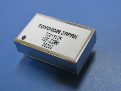 【とうこ】 TOYOCOM TC0-312A 155.52MHZ Qty of 2 per Lot Crystal
