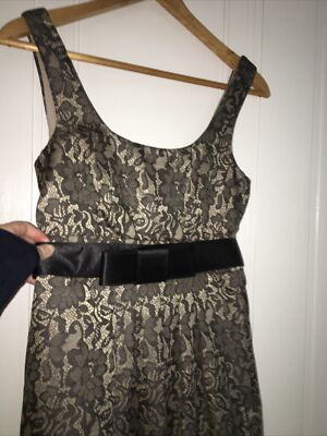 Gray Dress, size 5/6, knee length, floral lace pattern | eBay Gray Dress, size 5/6, knee length, floral lace pattern | eBay
