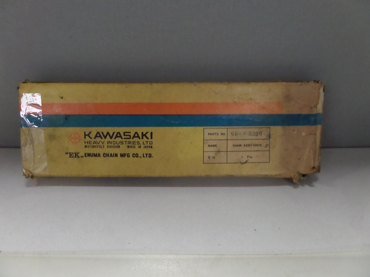 NOS Kawasaki OEM Drive Chain Assembly 695X5296 | eBay