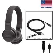 JBL Live 400BT Wireless Headphones USB Cable Transfer Cord Replacement