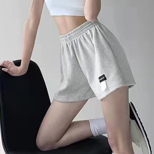 Women Shorts High Waist Short Pants Casual Elastics Pockets Loose Sport Shorts ` - Picture 8 of 19