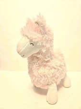 2019 CARTERS PLUSH MUSICAL PINK LLAMA - ROCKABYE BABY - MOVING HEAD 10 Inch