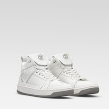 Scarpe Moto XPD Moto-1 Leather Bianco