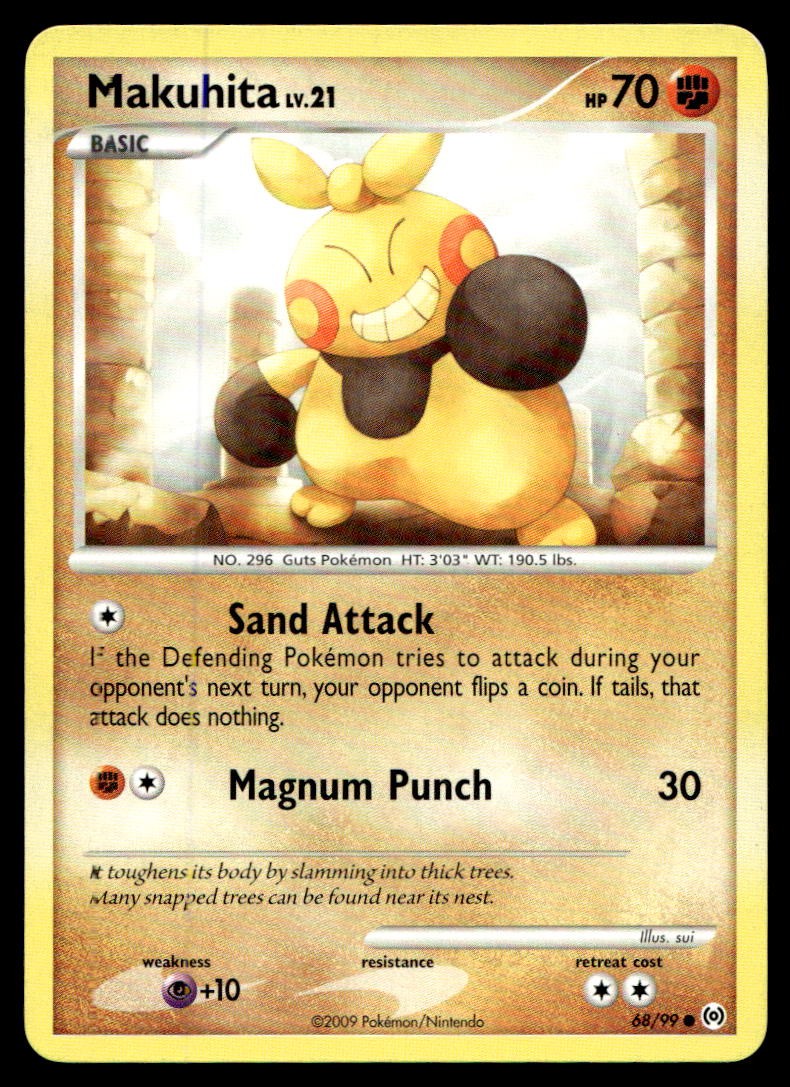 LP Makuhita [Arceus 68/99] Common Pokemon TCG