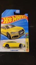 2025 Hot Wheels 66 HW Euro 2/10 '17 AUDI RS 6 AVANT Yellow Near Mint