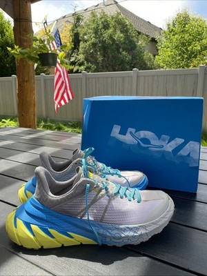 Hoka TenNine 1109689 Drizzle Lunar Rock Trail Running Shoes W11 / M10