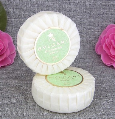 Bvlgari Eau Parfumee Au the Vert Soap 75 g  Bulgari Vert parfümierte Seife 75 g