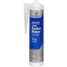 Sensor-Safe Blue RTV Silicone Gasket Maker, 12.9 oz.