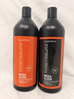 Matrix Total Results Mega Sleek Shea Butter Shampoo & Conditioner 33.8floz each
