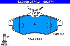 Plaquette de frein Citroen C2