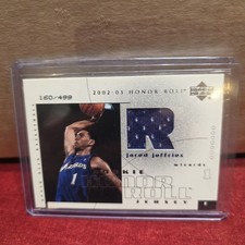 2002-03 Upper Deck Honor Roll Rookie Jersey 160/499 Jared Jeffries #96 