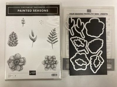 Stampin' Up! Painted Seasons Cling Stamp Set & Dies