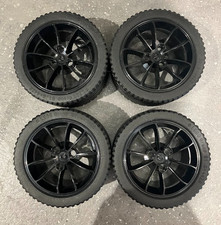 GENUINO LEGO Technic Porsche 911 Ruedas Neumáticos 23800 23799 Juego 42056 Perfecto x4