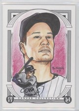 2017 Topps Museum Collection Canvas Nolan Arenado by Brian Kong #CCR-NA 10vy