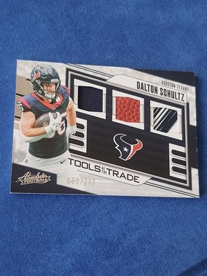 2023 Panini Absolute Tools Of The Trade Dalton Schultz Houston Texans /249