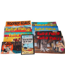 Footrot Flats comic lot x9 #1, 10, 11, 12, 14, 19, 21, puppydog #2 & custard