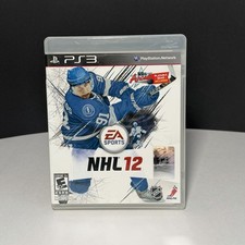 NHL 12 (Sony PlayStation 3, 2011, PS3) Complete CIB (Tested & Working)