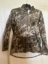 Hunting RealTree Camo Fleece Full Zip Up Jacket Men’s Size Medium