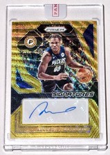 Bennedict Mathurin 2023 Panini Prizm Auto Gold Wave Signatures #SIG-BEN- Sealed