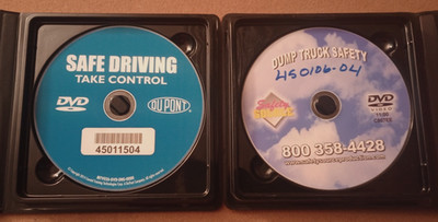 (2) Dump Truck  Safety  / Safe Driving  Take Control ~  DVDs