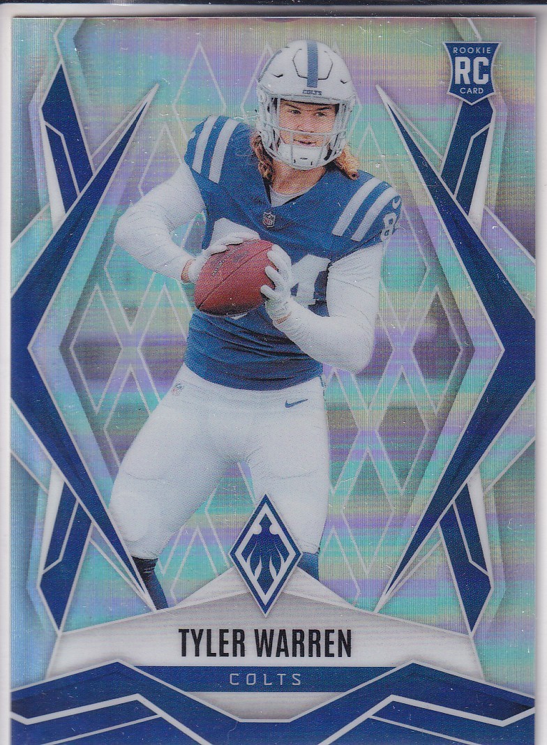 2025 Panini Phoenix #185 Tyler Warren Silver Prizm